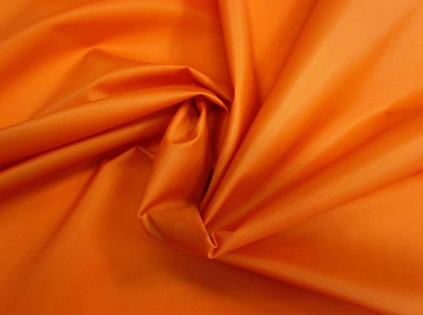 Orange water resistant fabric